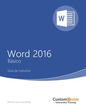 Word 2016 Basico