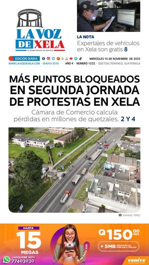 EDICIÓN DIGITAL #1322 del diario LA VOZ DE XELA