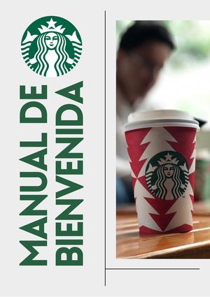 Manual de Bienvenida Starbucks