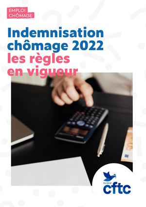 Calaméo - Plaquette CFTC Indemnisation Chômage 2022