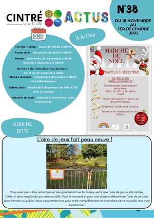 Cintré Actus N°38