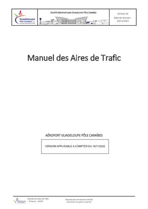 530 Ptp Easa Manuel Des Aires De Trafic V1.0
