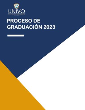 Proceso De Graduación