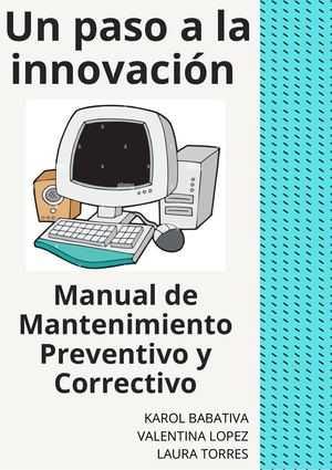 Manual De Mantenimiento