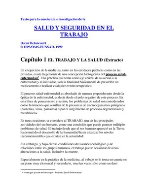 6 Extracto El Trabajo Y La Salud