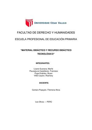 Recursos educativos y materiales didácticos: Ficha técnica-PRODUCCIÓN DE TEXTO