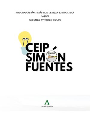 PROGRAMACIÓN INGÉS 2º Y 3º CICLO