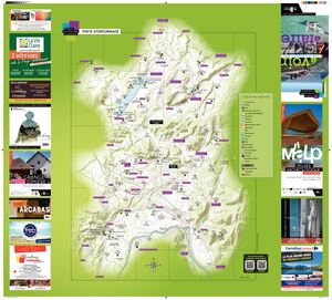 Plan touristique Pays Voironnais