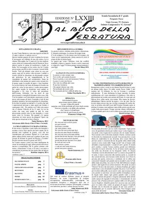 Giornalino Scolastico 2022