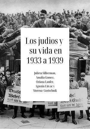 La Política Antijudía De 1933 A 1939