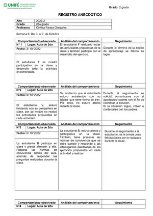 Registro Anecdotico 2