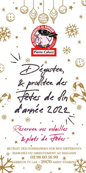 Carte Fêtes de Fin D'année 2022