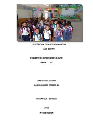 Direccion De Grupo 1°05
