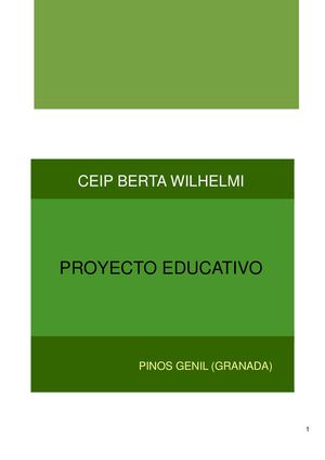 Proyecto Educativo