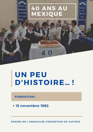 40 Ans de Présence Bleue au Mexique