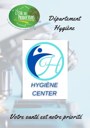 CATALOGUE HYGIENE CENTER