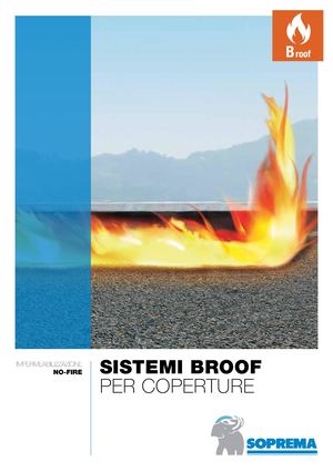 Sistemi BRoof per coperture - Impermeabilizzazione No-Fire