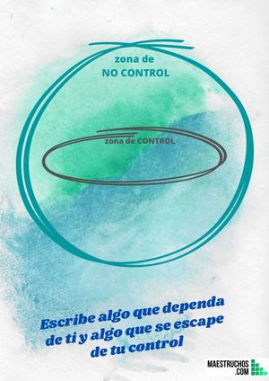 Escribe Algo Que Dependa De Ti Y Algo Que Se Escape De Tu Control