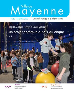 Journal de la ville de Mayenne n°263 - Novembre 2022
