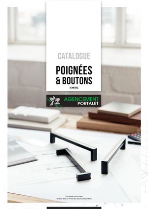 Poignées et boutons de meuble - Quincaillerie Portalet