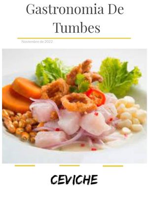 Ingredientes Para Hacer Ceviche Peruano