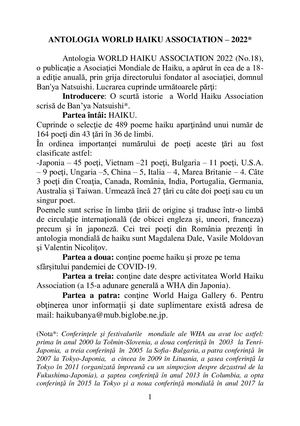 Revista Haiku, Nr. 68