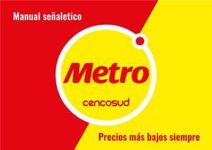 MUNUAL DE SEÑALETICA- METRO TIENDAS