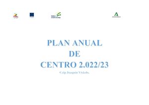 Planificación Anual 22-23
