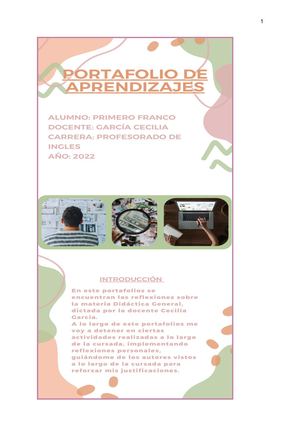 Calaméo - Portafolios De Didáctica General