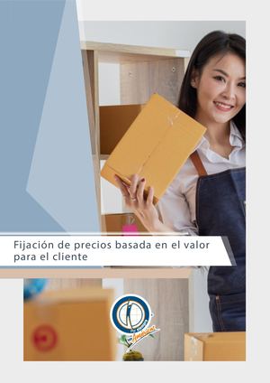 Fijación De Precios Basada En El Valor Para El Cliente