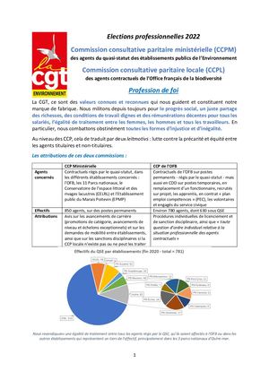 9-CCP Quasi-statut et CCP OFB