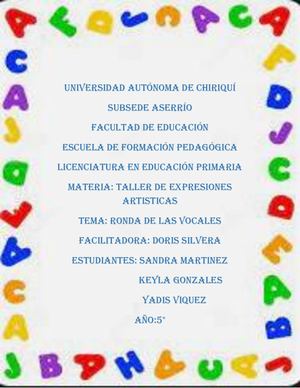 Ronda De Las Vocales