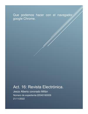 características de Google Chrome