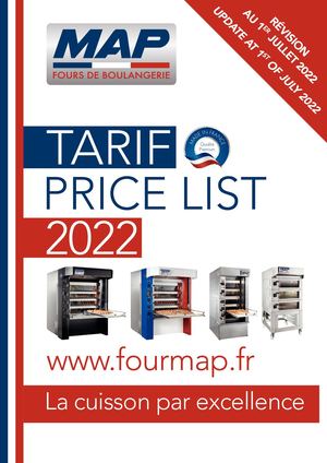 Tarif Map 2022