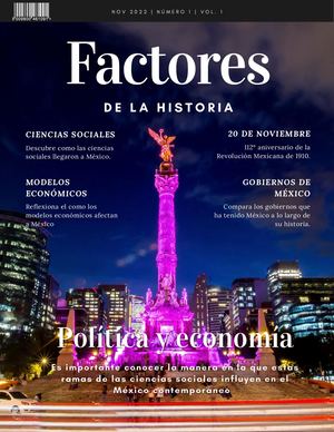 Factores de la Historia. Número 1. Volumen 1