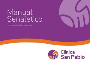 Manual Señalético- Clínica San Pablo