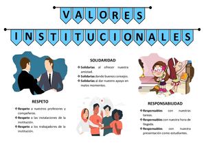 Valores Institucionales