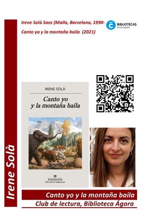 Canto Yo Y La Montaña Baila, de Irene Solà