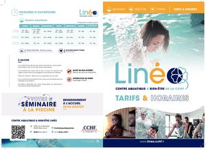 Plaquette Linéo - Centre Aquatique de la CCHF