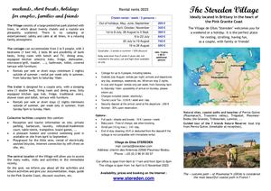 Stereden Village - English Brochure 2023