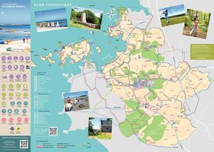 Carte touristique de Pleumeur-Bodou
