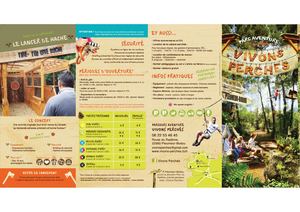 Parcours aventure - parc accrobranche "Vivons Perchés" à Pleumeur-Bodou (22)