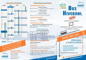 Dépliant Bus Hivernal 2022 2023