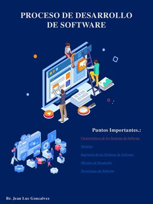 PROCESO DE DASARROLLO DE SOFTWARE Y TECNOLOGIA DE SOFTWARE
