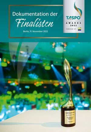 Dokumentation der Finalisten TASPO Awards 2022