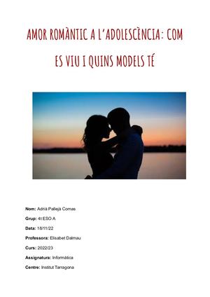 P8. Docs: Amor Romàntic - Adrià Pallejà
