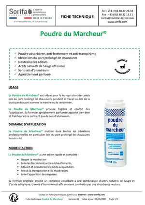 SPRAY DU MARCHEUR Hygiène active pieds sains – 150 ml SPRAY DU MARCHEUR Hygiène active pieds sains – 150 ml
