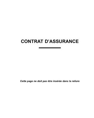 2021-3-Contrat D'assurance (Civ ) [2021 07]