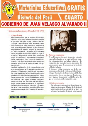 Gobierno De Juan Velasco Alvarado
