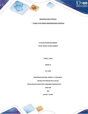 Cartilla– Tarea 4 Estudios Imagenología Especial catalina Rodríguez Méndez